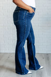 Mavis High Rise Side Seam Detail Flare Jeans (ONLINE EXCLUSIVE)