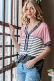 Solids and Stripes Top