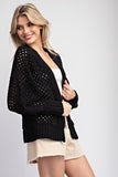 Long Sleeve Crochet Cardigan (FINAL SALE ITEM)