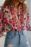 It's About You Floral Print Blouse (FINAL SALE ITEM)