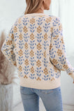 Flower Knitted Sweater