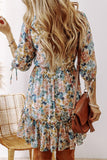 Don't Be Blue Floral Dress (FINAL SALE ITEM)