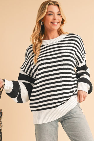 So Many Stripes Sweater