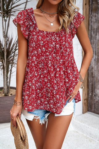 Red Floral Favorite (FINAL SALE ITEM)