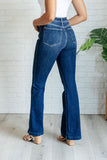 Mavis High Rise Side Seam Detail Flare Jeans (ONLINE EXCLUSIVE)