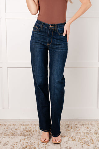 Alaina High Rise Classic Straight Jeans (ONLINE EXCLUSIVE)