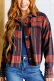 Already There Plaid Shacket (ONLINE EXCLUSIVE)