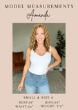 Lisa High Rise Control Top Wide Leg Crop Jeans in Sky Blue (ONLINE EXCLUSIVE)