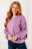 Beyond the Basics Pullover in Violet (ONLINE EXCLUSIVE)