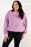 Beyond the Basics Pullover in Violet (ONLINE EXCLUSIVE)