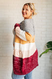 Bring the Warmth Color Block Cardigan (ONLINE EXCLUSIVE)