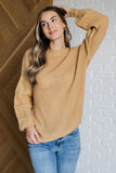 Bubbly Personality Bubble Sleeve Sweater in Wheat (ONLINE EXCLUSIVE)