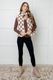 Check it Out Checkered Fleece Vest (ONLINE EXCLUSIVE)