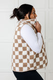 Check it Out Checkered Fleece Vest (ONLINE EXCLUSIVE)