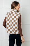 Check it Out Checkered Fleece Vest (ONLINE EXCLUSIVE)