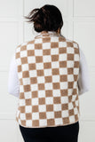 Check it Out Checkered Fleece Vest (ONLINE EXCLUSIVE)