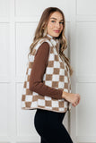 Check it Out Checkered Fleece Vest (ONLINE EXCLUSIVE)