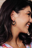 Day to Day Hoop Earrings Set in Silver (ONLINE EXCLUSIVE)