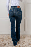 Edna High Rise Control Top Shield Pocket Flare Jeans (ONLINE EXCLUSIVE)