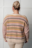 Effortless Elements Striped Cardigan (ONLINE EXCLUSIVE)