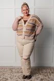 Effortless Elements Striped Cardigan (ONLINE EXCLUSIVE)