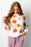 Falling Flowers Floral Sweater (ONLINE EXCLUSIVE)