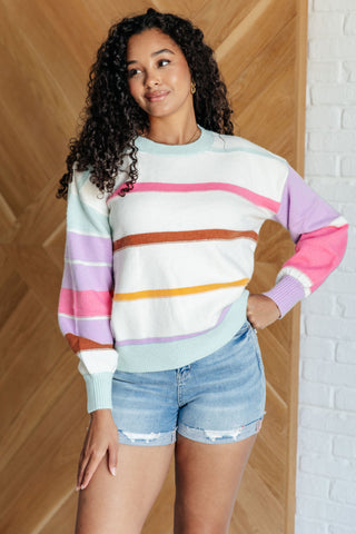 Flawless Features Striped Sweater (ONLINE EXCLUSIVE)