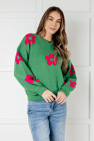 Follow Your Heart Drop Shoulder Sweater (ONLINE EXCLUSIVE)