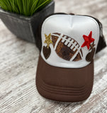 Trucker Patch Hat in Brown