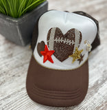 Trucker Patch Hat in Brown