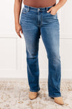 Hannah Mid Rise Thermal Bootcut Jeans (ONLINE EXCLUSIVE)