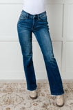 Hannah Mid Rise Thermal Bootcut Jeans (ONLINE EXCLUSIVE)