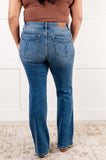 Hannah Mid Rise Thermal Bootcut Jeans (ONLINE EXCLUSIVE)