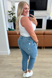 Frankie High Waist Distressed Boyfriend Jeans  (ONLINE EXCLUSIVE)