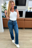 Leila High Rise Cargo Straight Jeans (ONLINE EXCLUSIVE)