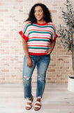 It's a Go Striped Knit Top (ONLINE EXCLUSIVE)