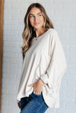 Ivory Thoughts Chenille Blouse (ONLINE EXCLUSIVE)