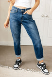 London Midrise Cuffed Boyfriend Jeans (ONLINE EXCLUSIVE)