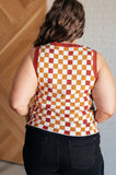 Keeping Score Checkered Tank (ONLINE EXCLUSIVE)