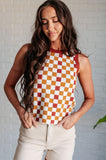 Keeping Score Checkered Tank (ONLINE EXCLUSIVE)