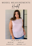 Frequently Asked Questions V-Neck Top in Blush (ONLINE EXCLUSIVE)