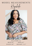 My Good Graces Ruffled Top (ONLINE EXCLUSIVE)