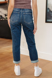 London Midrise Cuffed Boyfriend Jeans (ONLINE EXCLUSIVE)