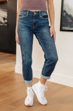 London Midrise Cuffed Boyfriend Jeans (ONLINE EXCLUSIVE)