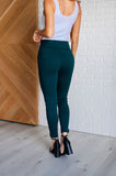 Magic Ankle Crop Skinny Pants in Hunter Green (ONLINE EXCLUSIVE)