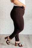 Magic Skinny 28" Pants in Chocolate (ONLINE EXCLUSIVE)