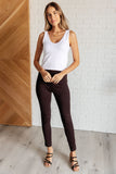 Magic Skinny 28" Pants in Chocolate (ONLINE EXCLUSIVE)