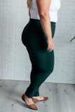 Magic Skinny 28" Pants in Hunter Green (ONLINE EXCLUSIVE)