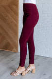 Magic Skinny 28" Pants in Wine (ONLINE EXCLUSIVE)