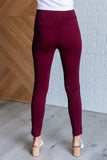 Magic Skinny 28" Pants in Wine (ONLINE EXCLUSIVE)